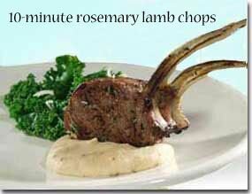 10-Minute Rosemary Lamb Chops