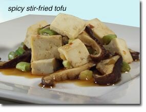 Spicy Healthy Sautéed Tofu