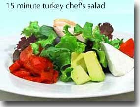 15-Minute Turkey Chef's Salad